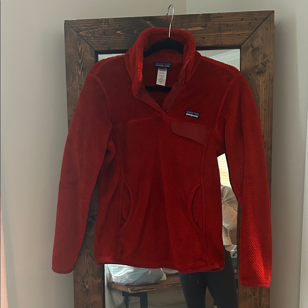 Patagonia Women’s Vibrant Red Pullover Jacket